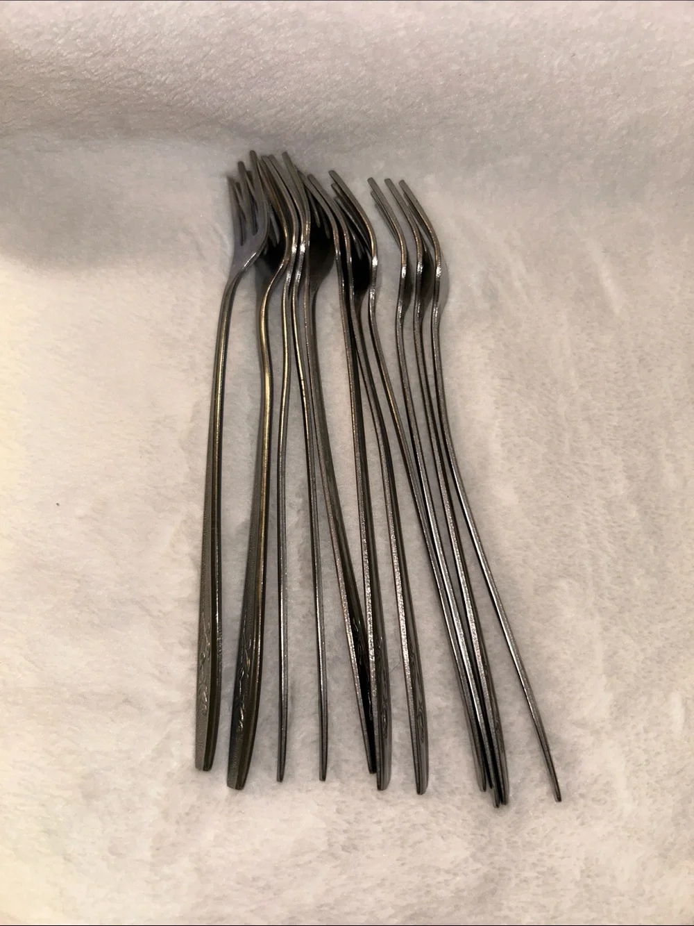 Oneida cocktail forks by 